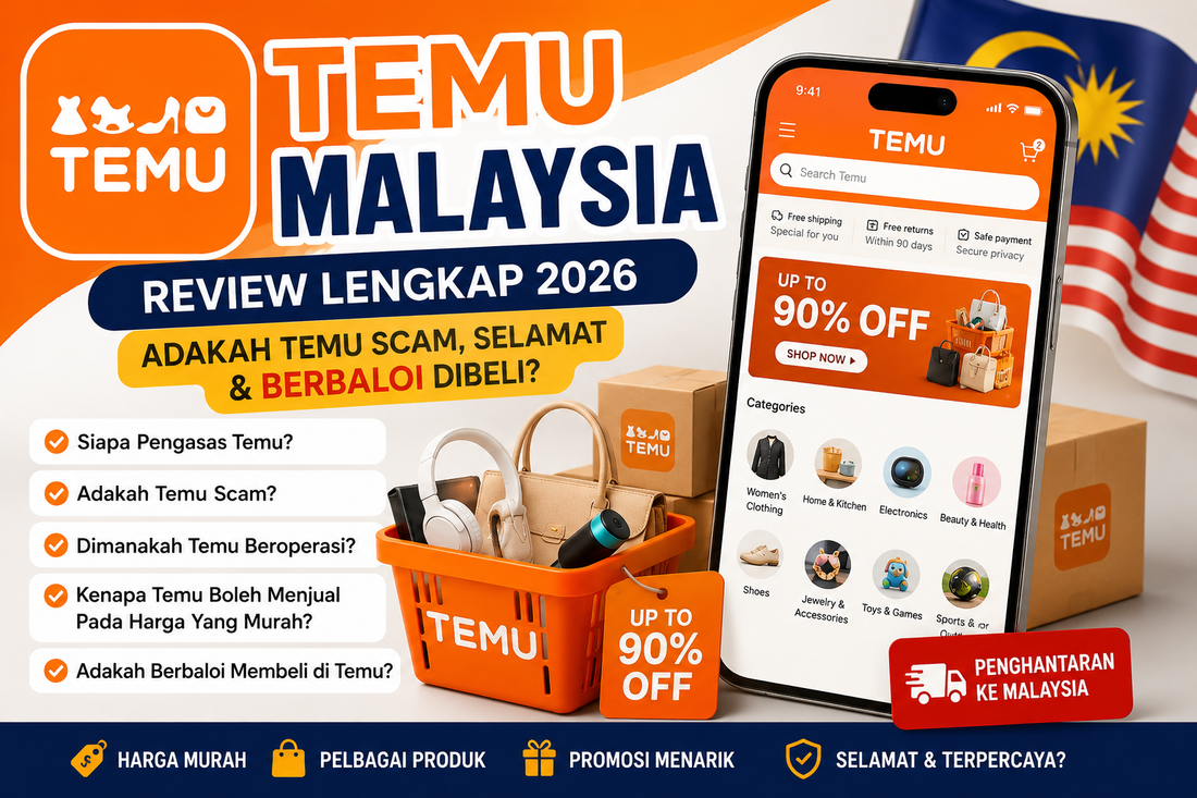 Temu Malaysia: Adakah Temu Scam, Selamat & Berbaloi Dibeli?
